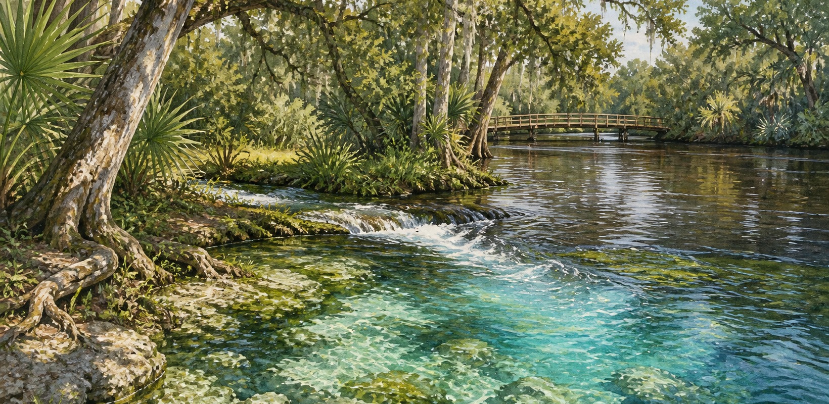 Hart Springs and the Suwannee River